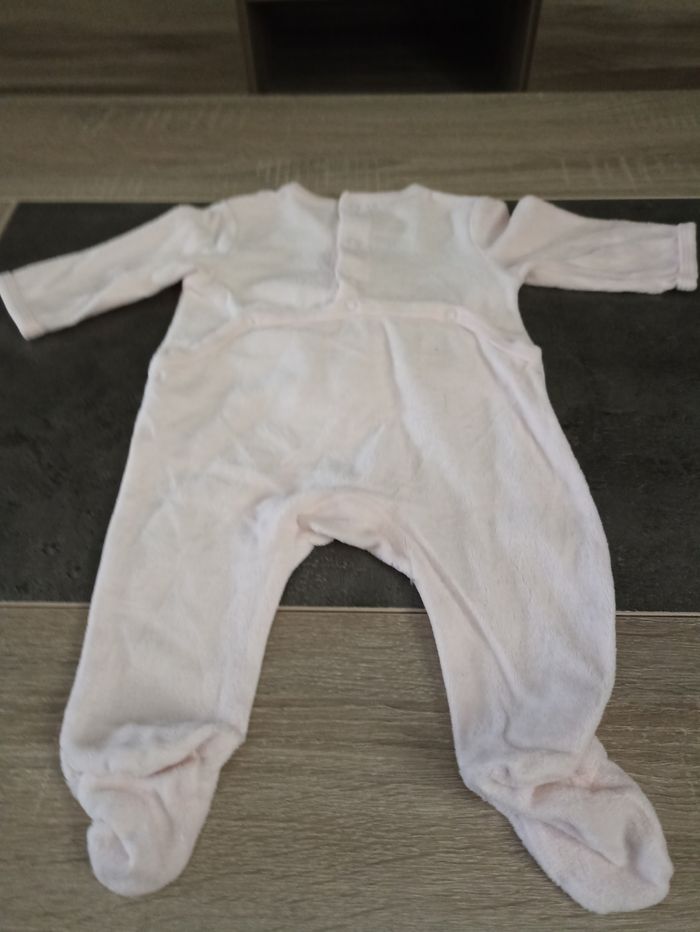 Pyjama en velours petits bisous - photo numéro 7