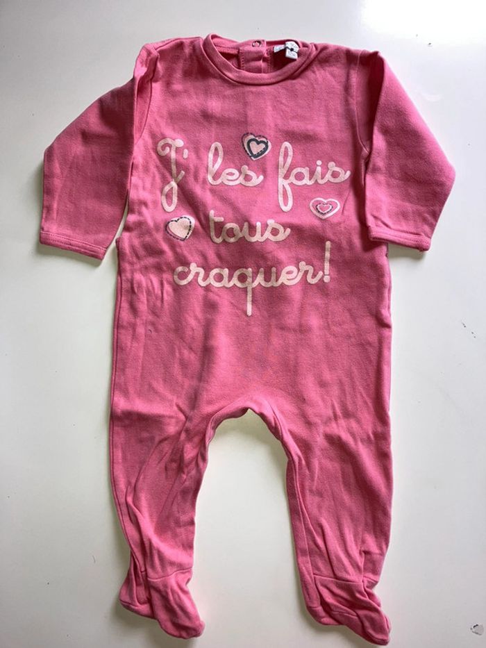Lot de 4 pyjamas 12 mois Kiabi - photo numéro 5