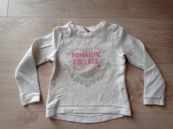 Sweat beige et doré Orchestra 5 ans