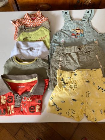 Lot vêtements bébé 6 mois