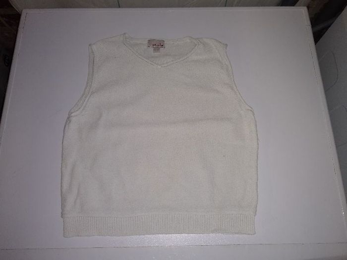 pull sans manche Mila Blue 5 ans