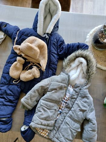 Manteau et combinaison 