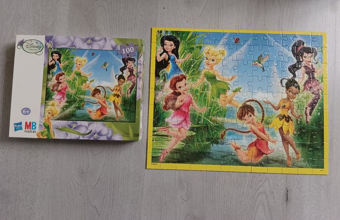 Puzzle fée Clochette Disney fairies
100 pièces 
en Tbe - photo numéro 2
