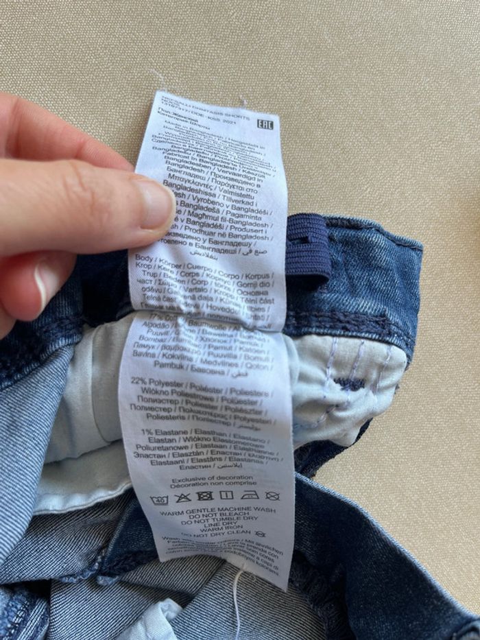 Short en jean fille Name it 10 ans - photo numéro 8