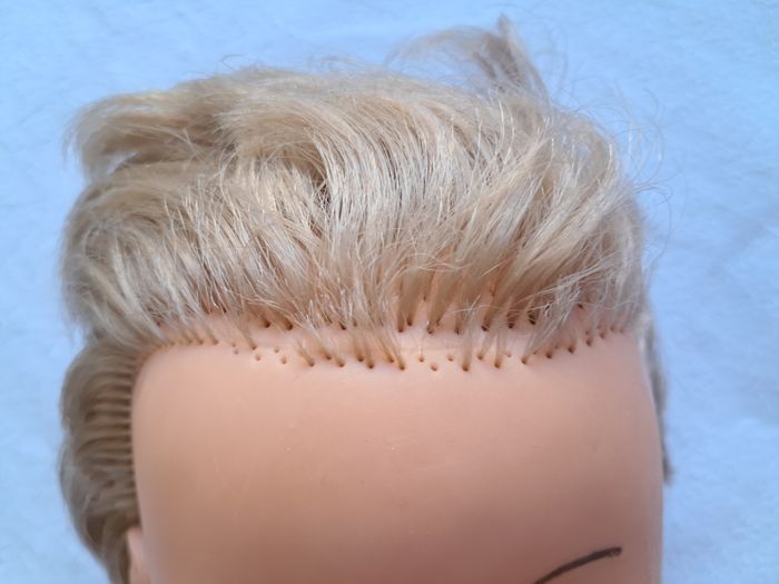 Poupée Bella 14008 yeux dormants marrons H 38 cm Vintage - photo numéro 8