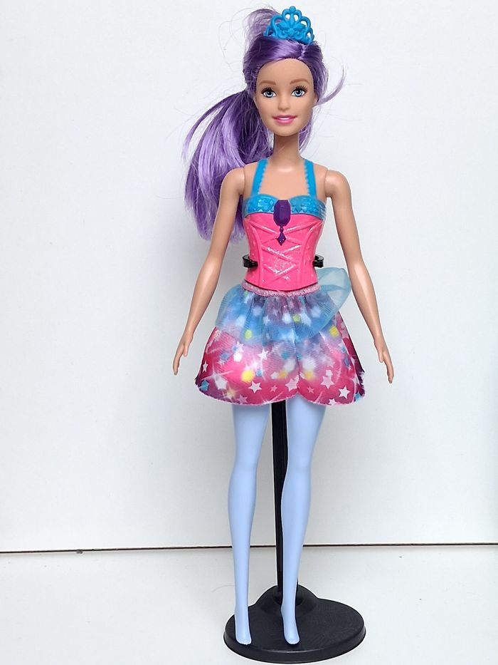 Poupée Barbie Dreamtopia fée aux Cheveux Violets gjk00 - photo numéro 1