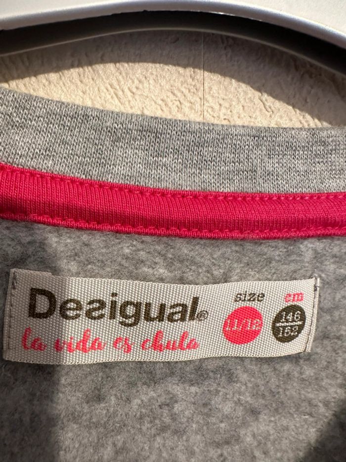 Sweat sequins magique imprimée à cœur fille 11-12 ans Desigual - photo numéro 9
