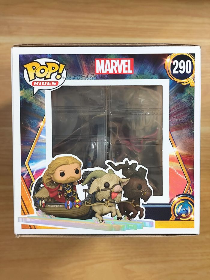 Funko Pop! Rides - Goat Boat With Thor, Toothgnasher & Toothgrinder #290 (Thor Love and Thunder) - photo numéro 4