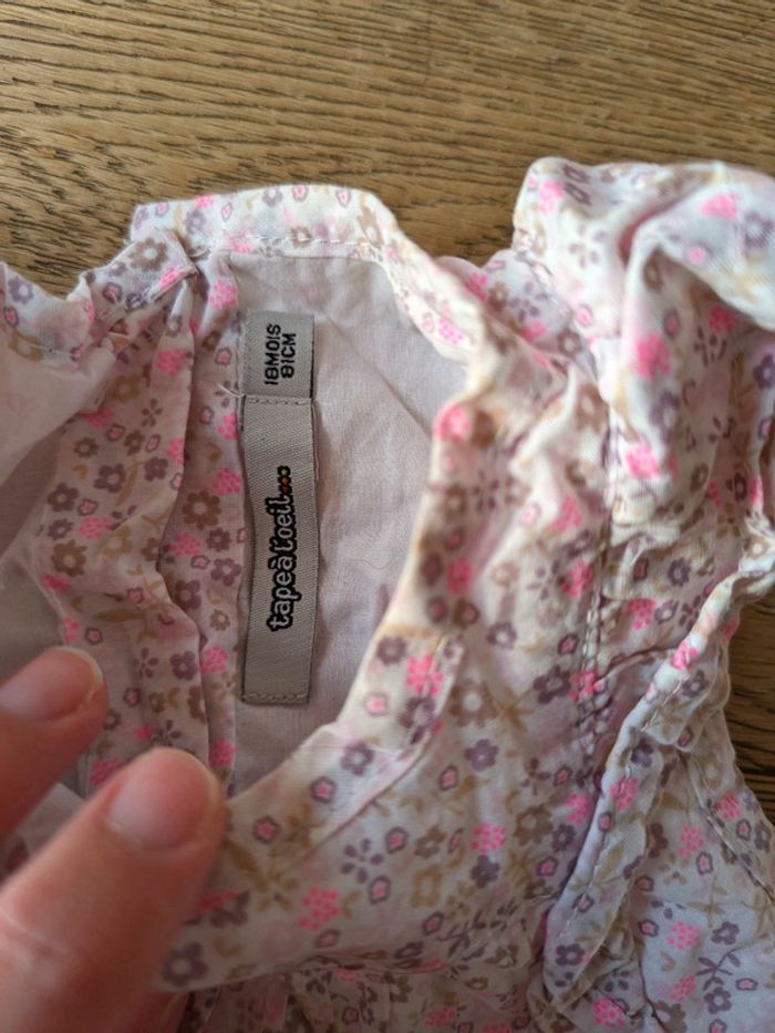 Tunique fleurie tape a l'oeil 28 mois - photo numéro 2