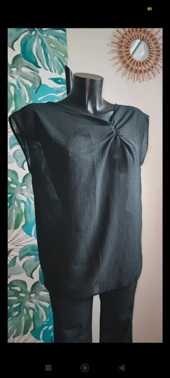 Blouse transparente taille S/M - photo numéro 4