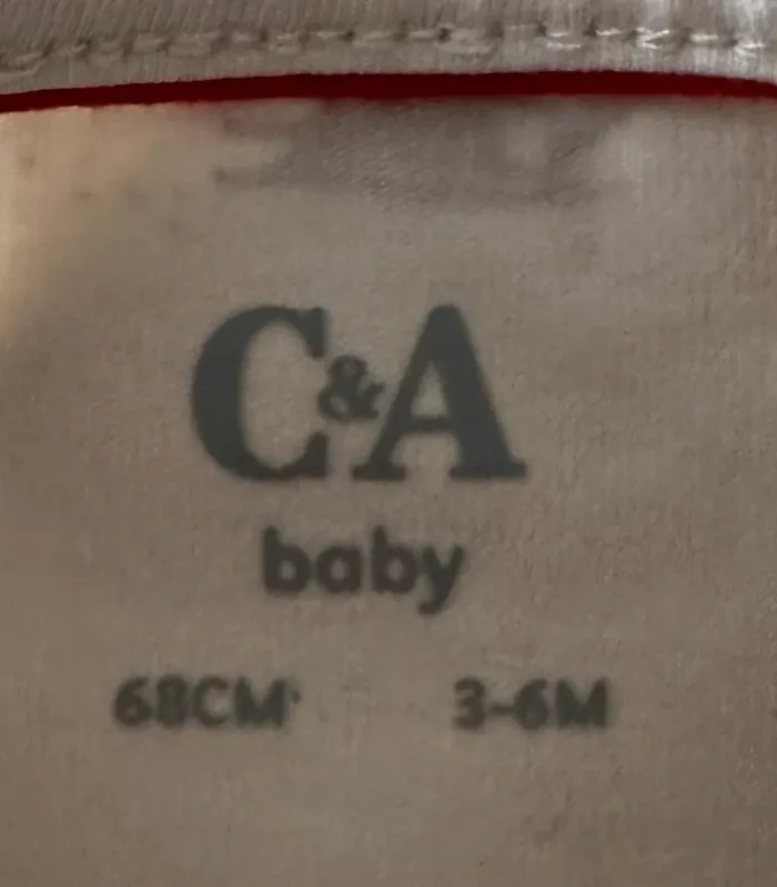 Bodie c&a 3/6 mois 68 cm - photo numéro 3