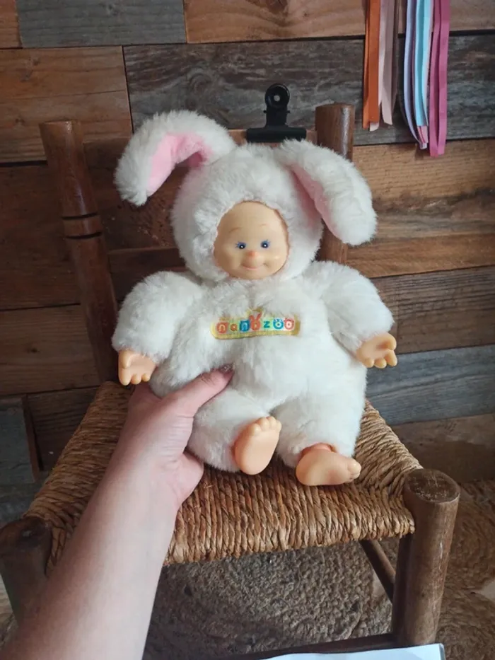 Peluche lapin nanizoo berchet tbe - photo numéro 4