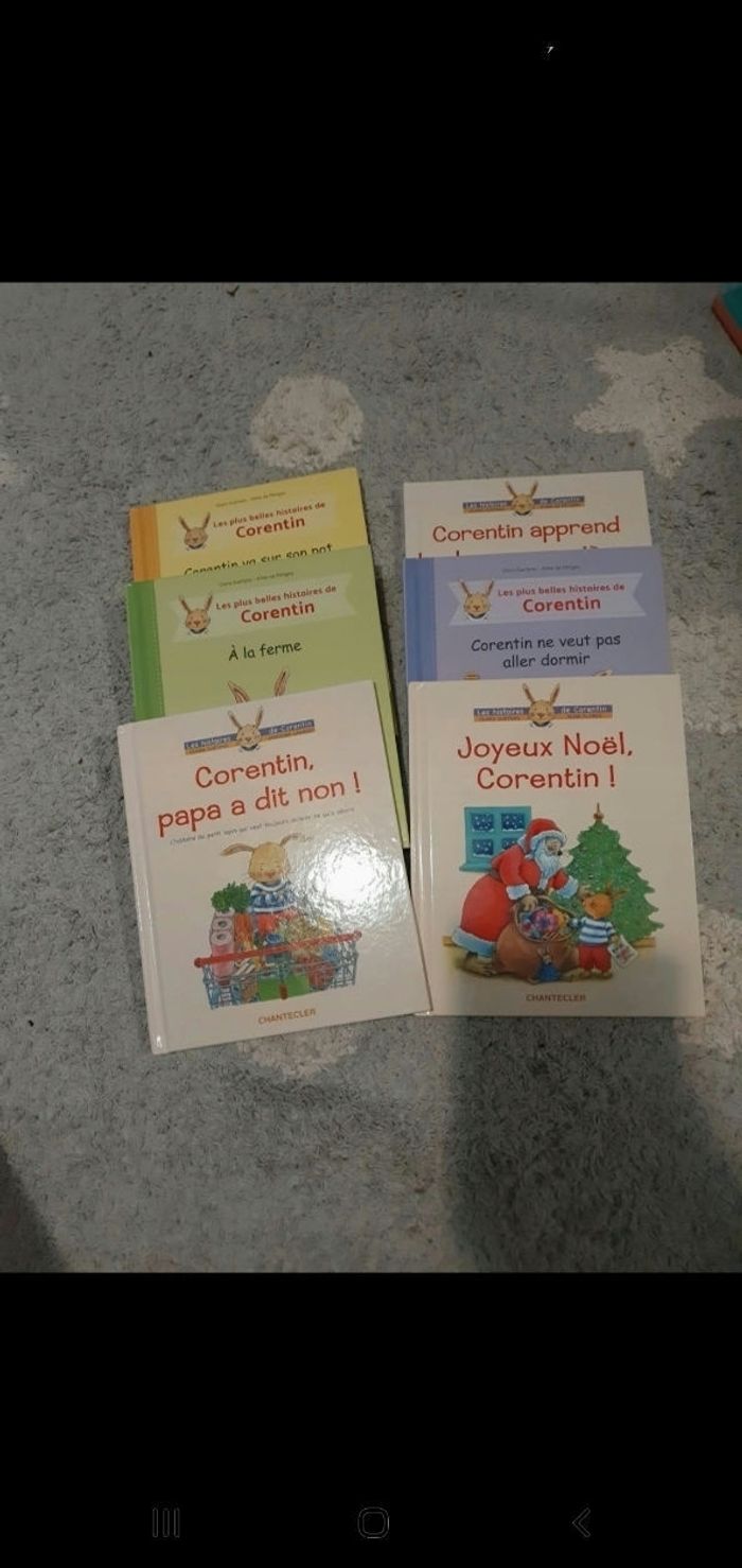 Lot de.livres corentin
