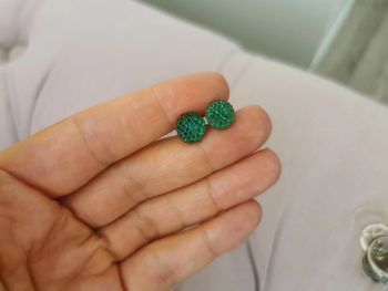 Boucles d'oreilles rondes turquoise