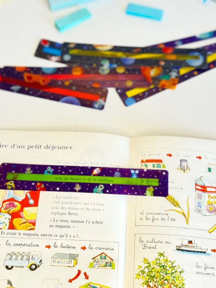 lot de 8 bandelettes de lecture - Motifs Garçon - photo numéro 8
