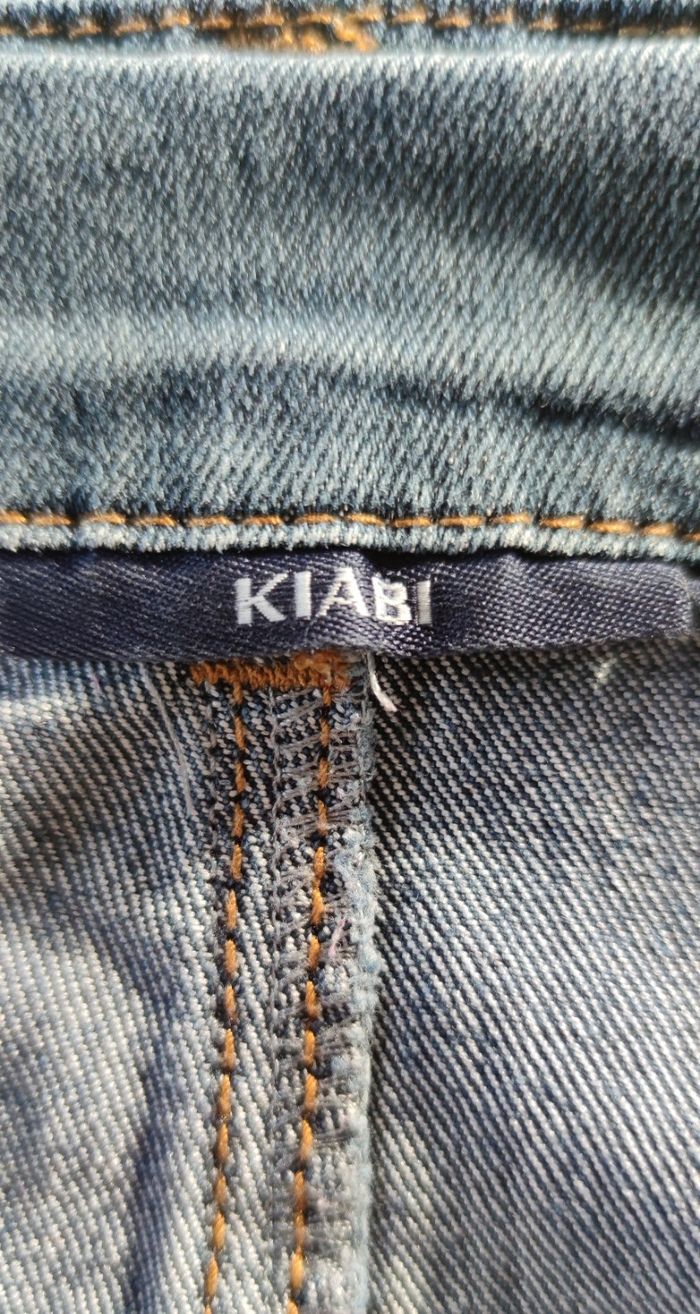 Jupe en jean femme taille 50 Kiabi bleu - Très bon état (Grande taille) - photo numéro 7