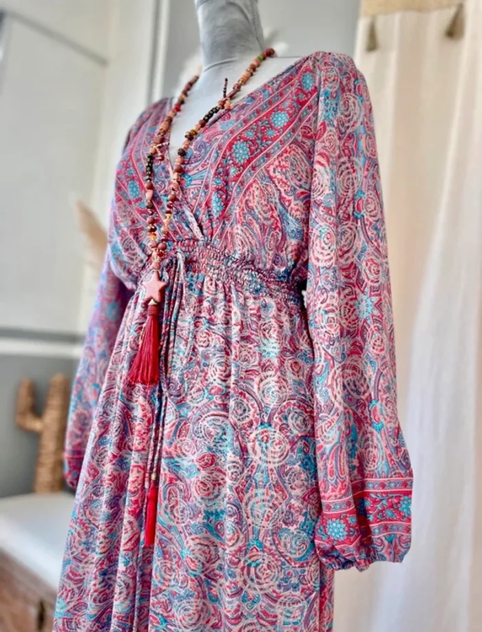 Robe longue bohème taille unique 36 au 46 - photo numéro 2