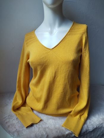 Haut manches longues moutarde bonobo taille M