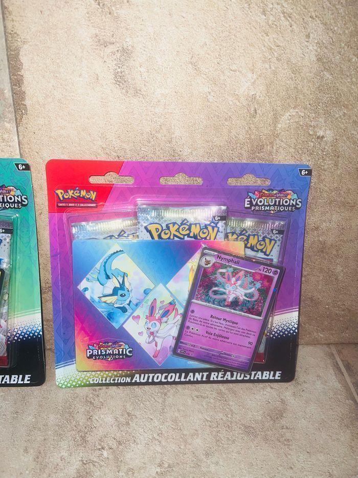 Lot de 3 tripack Pokémon évolutions prismatiques 8.5 - photo numéro 5