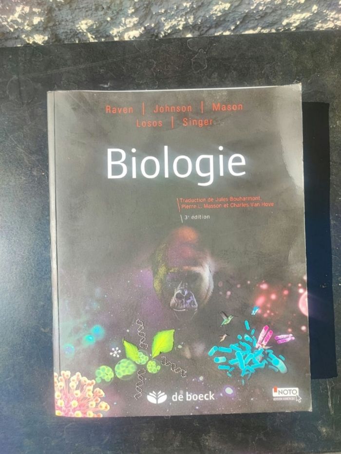 Livre biologie