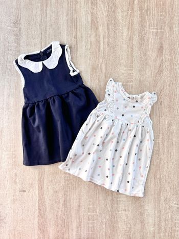 2 robes d’été bébé fille