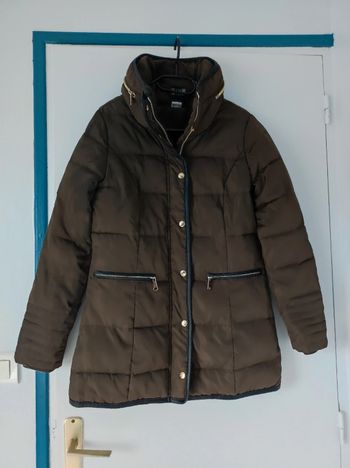 Blouson doudoune marron taille 36