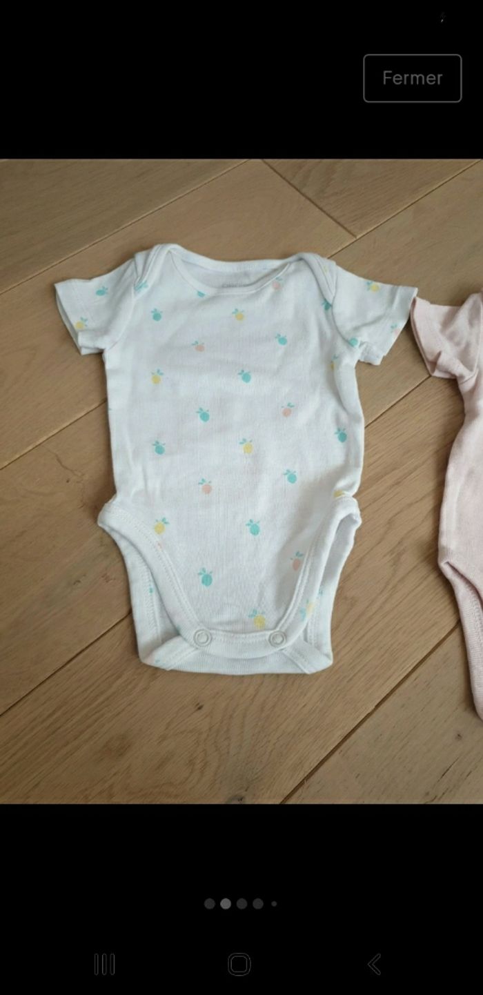 Lot bodies manches courtes - photo numéro 2