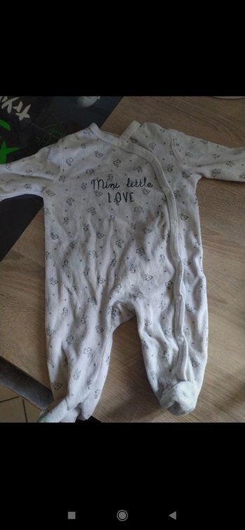 Lot pyjama 3 mois