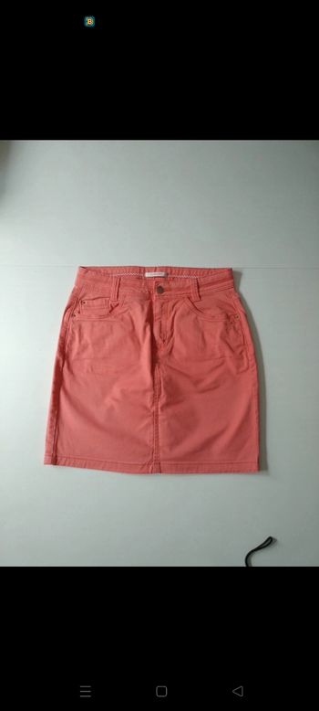 Mini jupe corail