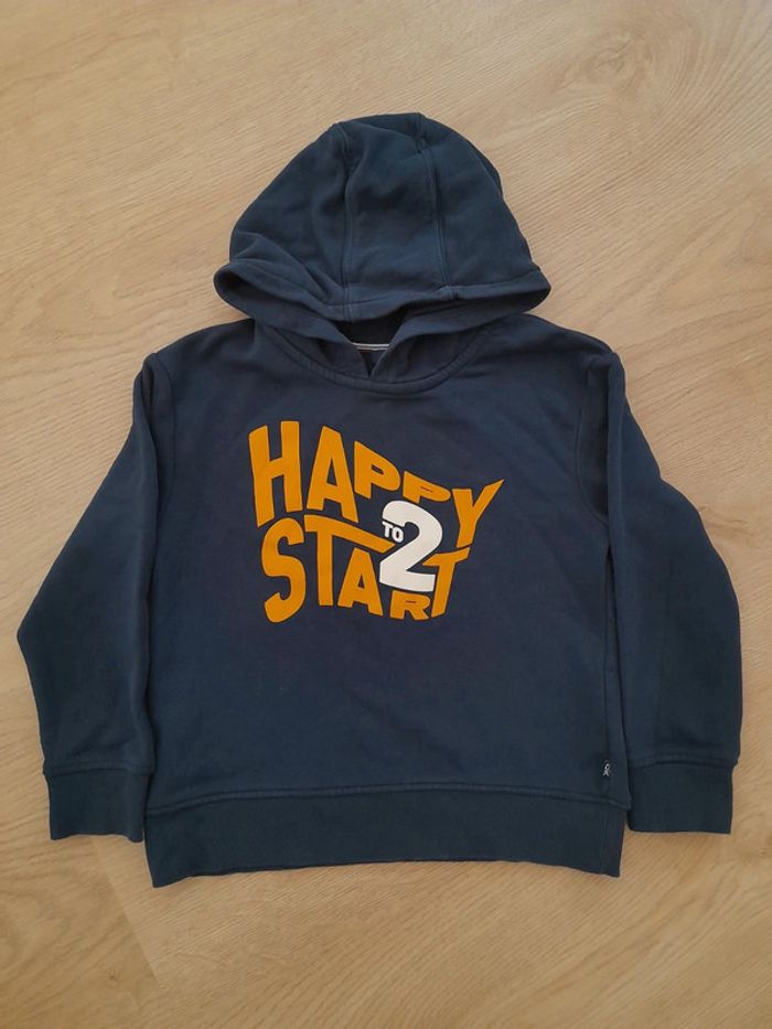 Pull à capuche Okaidi 6 ans