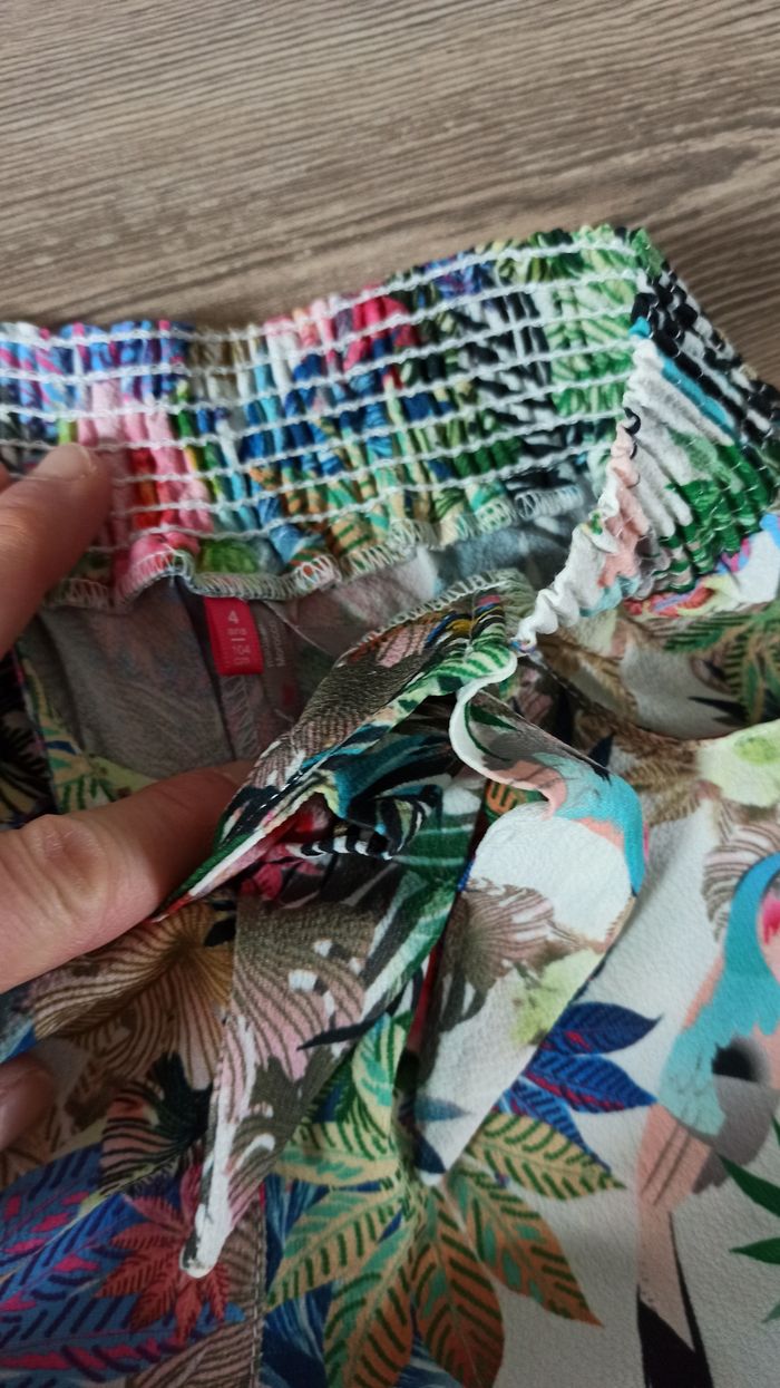 Lot fille été jupe pantalon desigual 4 ans - photo numéro 6