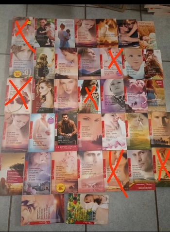 Livres harlequin collection passions