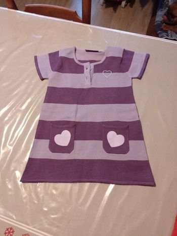 Robe ou tunique laine enfants
