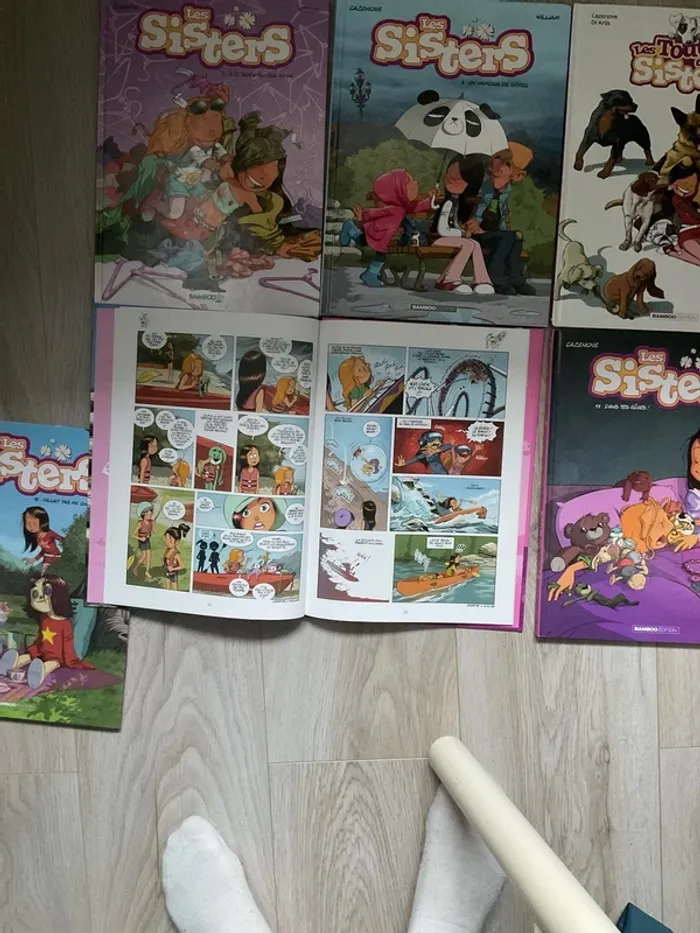 Lot livres les sisters - photo numéro 2