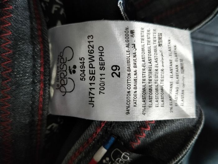 Jeans noir w29 le temps des cerises - photo numéro 4