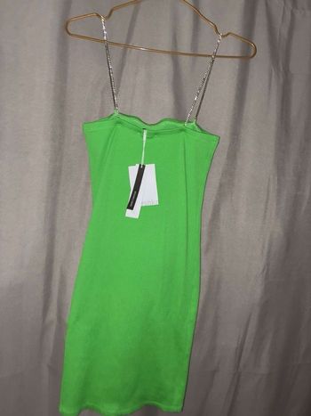 Robe verte Bershka M