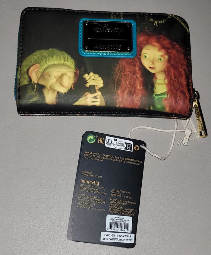 Portefeuille Merida Rebelle disney - photo numéro 3