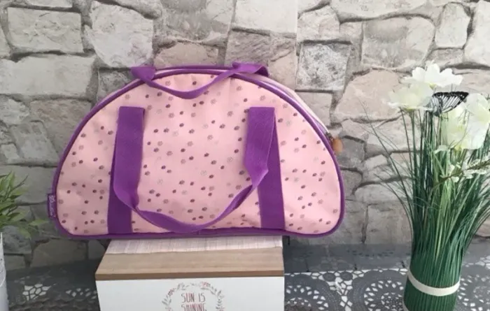 Vintage Grand sac voyage diddlina - photo numéro 2