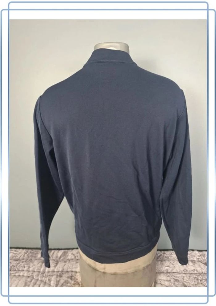 Veste légère Adidas vintage/ homme - taille L / bleu foncé - floqué (331) - photo numéro 7
