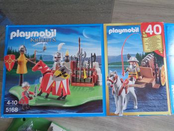 Compact set anniversaire tournoi des chevaliers -knights - playmobil 5168