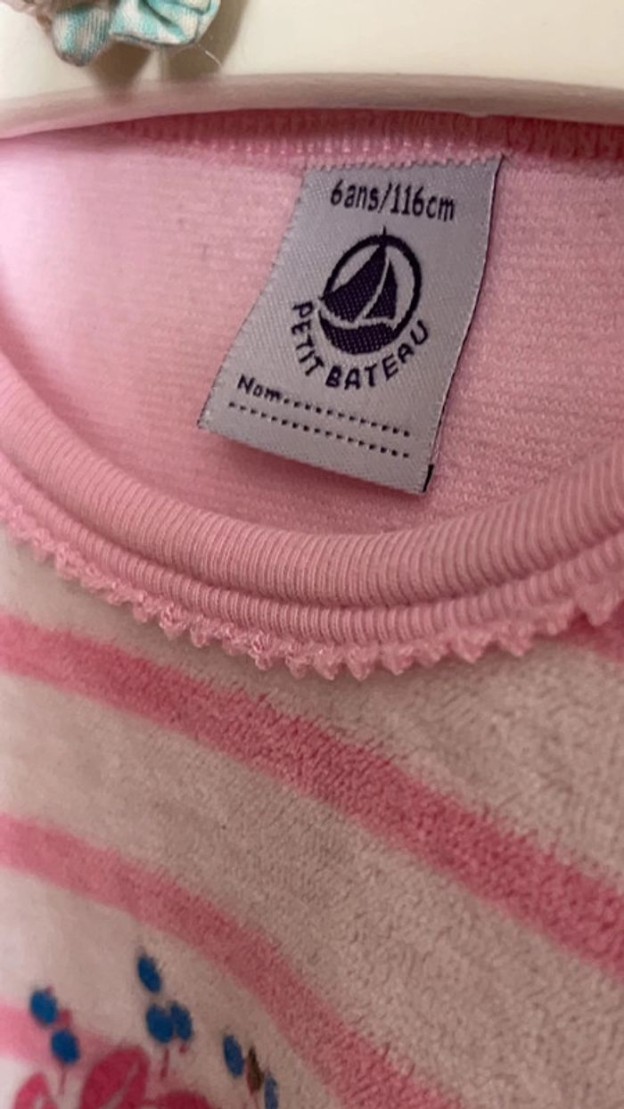 Pyjama fille 6 ans petit bateau - photo numéro 4