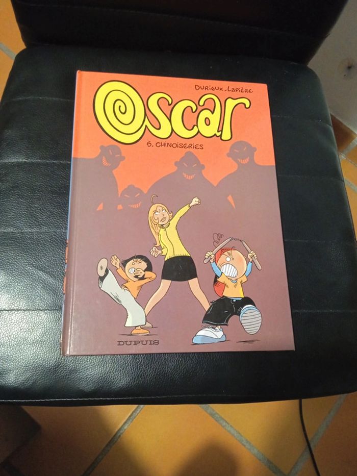 BD Oscar 5 - chinoiseries de Durieux - Lapiere édition Dupuis