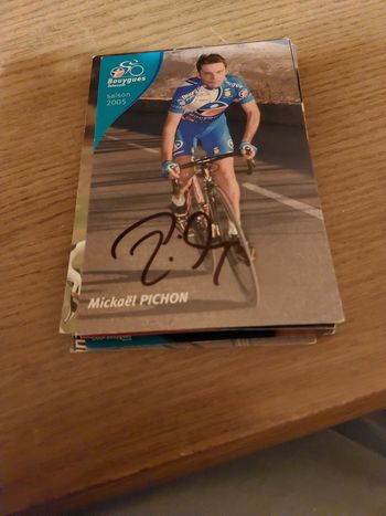 Coureurs cyclismes  Michael pichon 