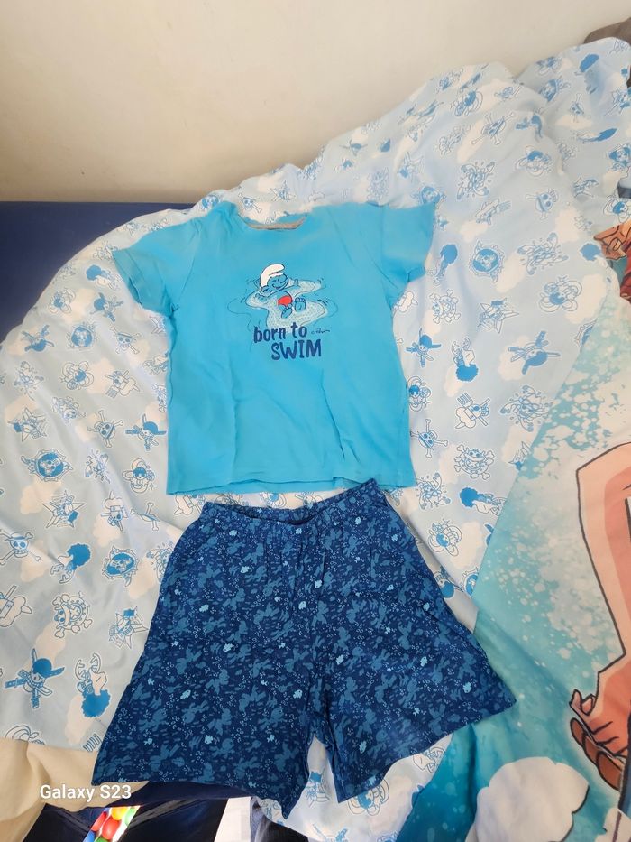 Pyjama schtroumps