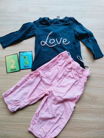 Ensemble fille 23 mois