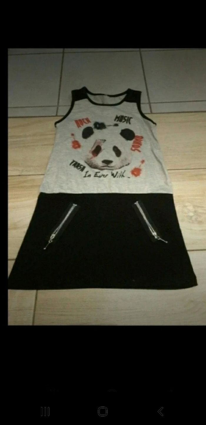 Robe d'été panda 8 ans - photo numéro 2