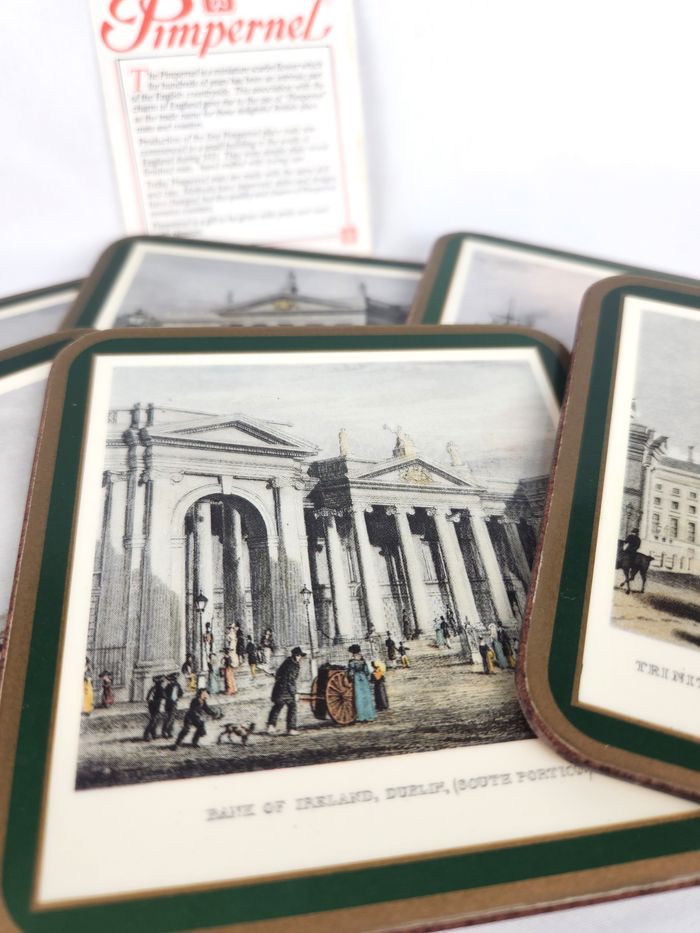 Set de Sous-Verres Pimpernel "De Luxe Finish" Vintage - photo numéro 7