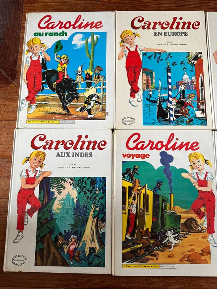 Lot de 6 livres anciens Caroline pierre probst albums rares vintage grand format - photo numéro 4