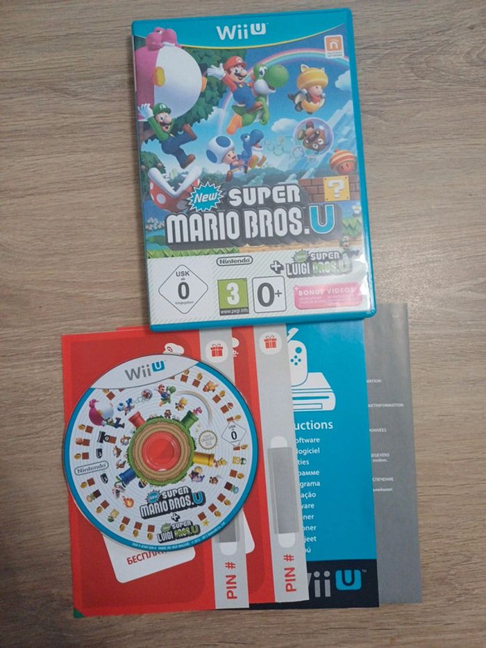 New Super Mario Bros & Super Luigi Bros Nintendo Wii U