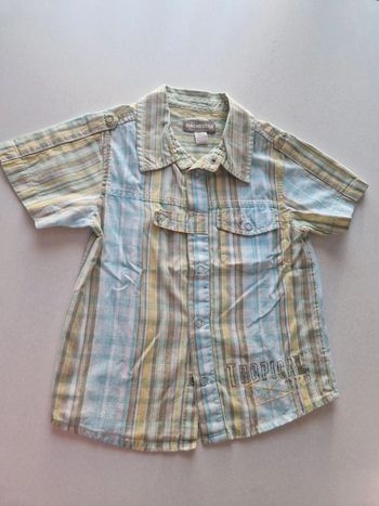Chemise manches courtes 4 ans